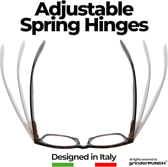 High Magnification Power Readers Reading Glasses (Tortoise)
