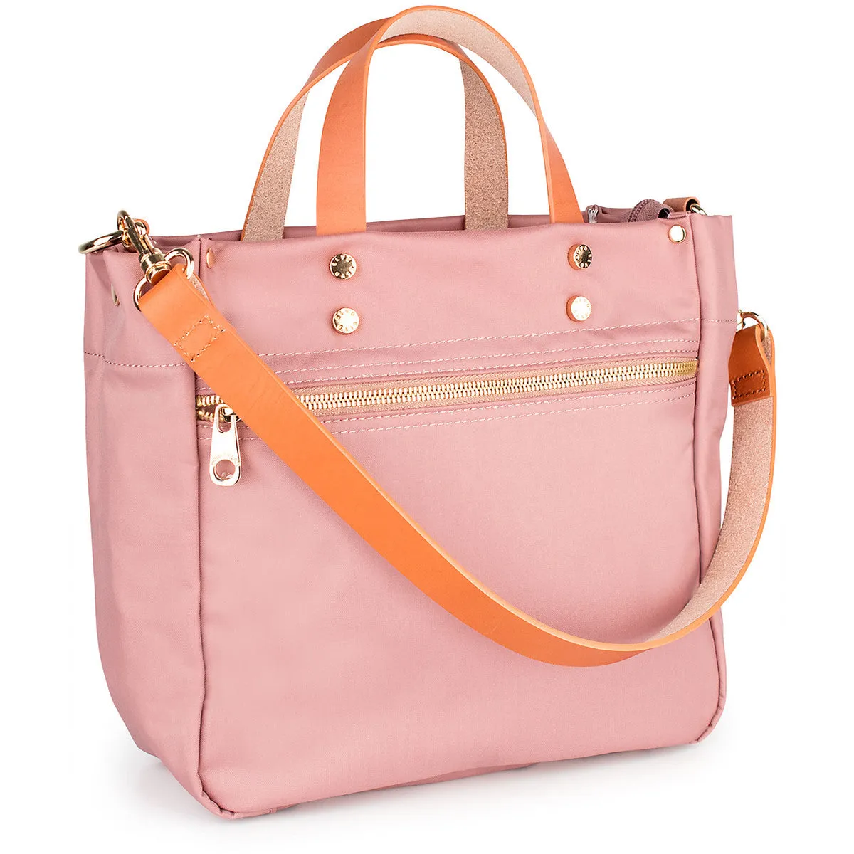 Joey Nylon Tote - Mauve (Ships in 1-2 Weeks)