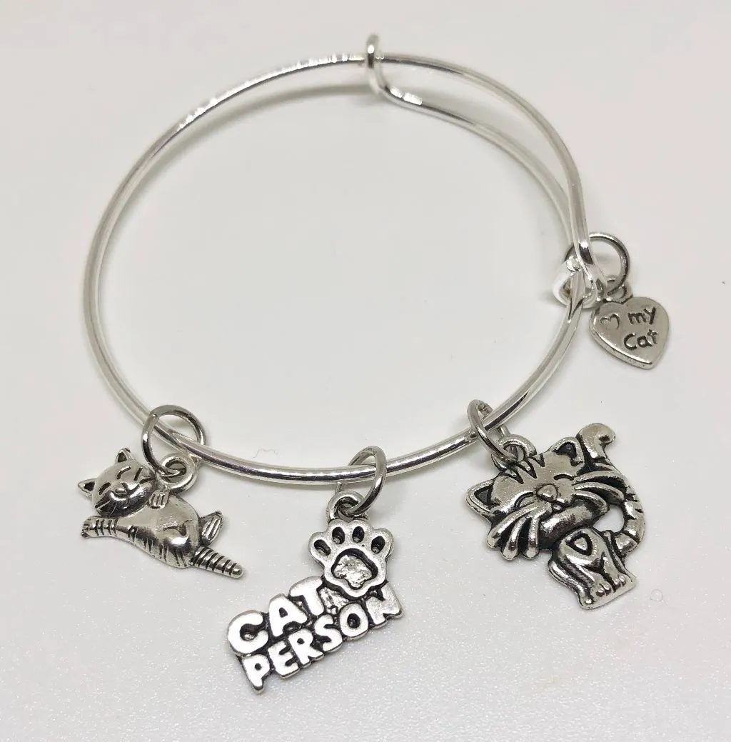 Kitten Charm Bracelet - Happy Cats
