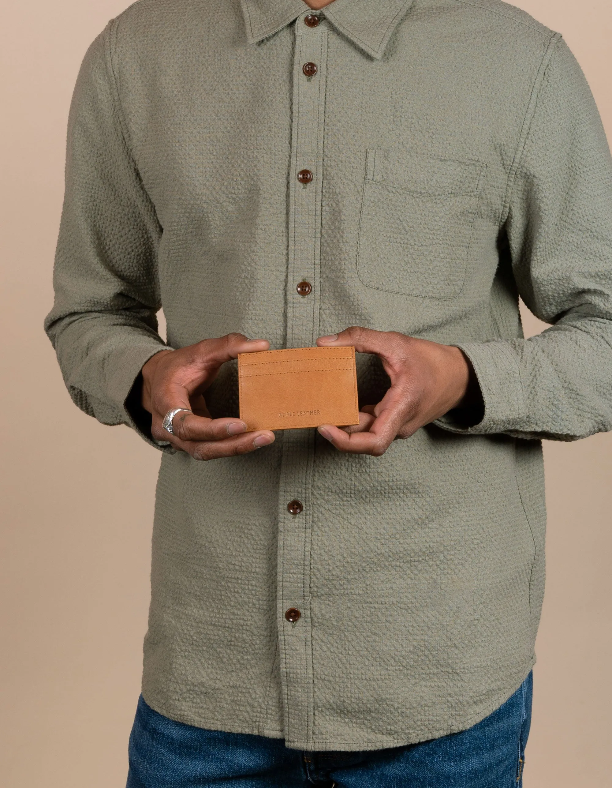 Mark's Cardcase Apple Leather (Cognac) - O MY BAG