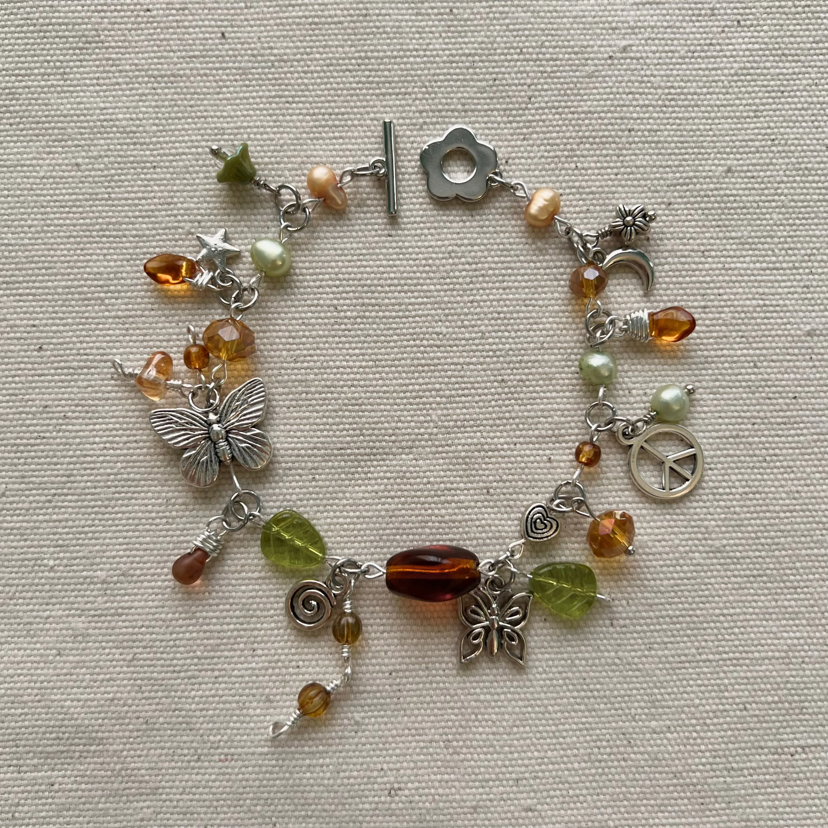Meadow Charm Bracelet | Pt. 1 Silver Edition Collection
