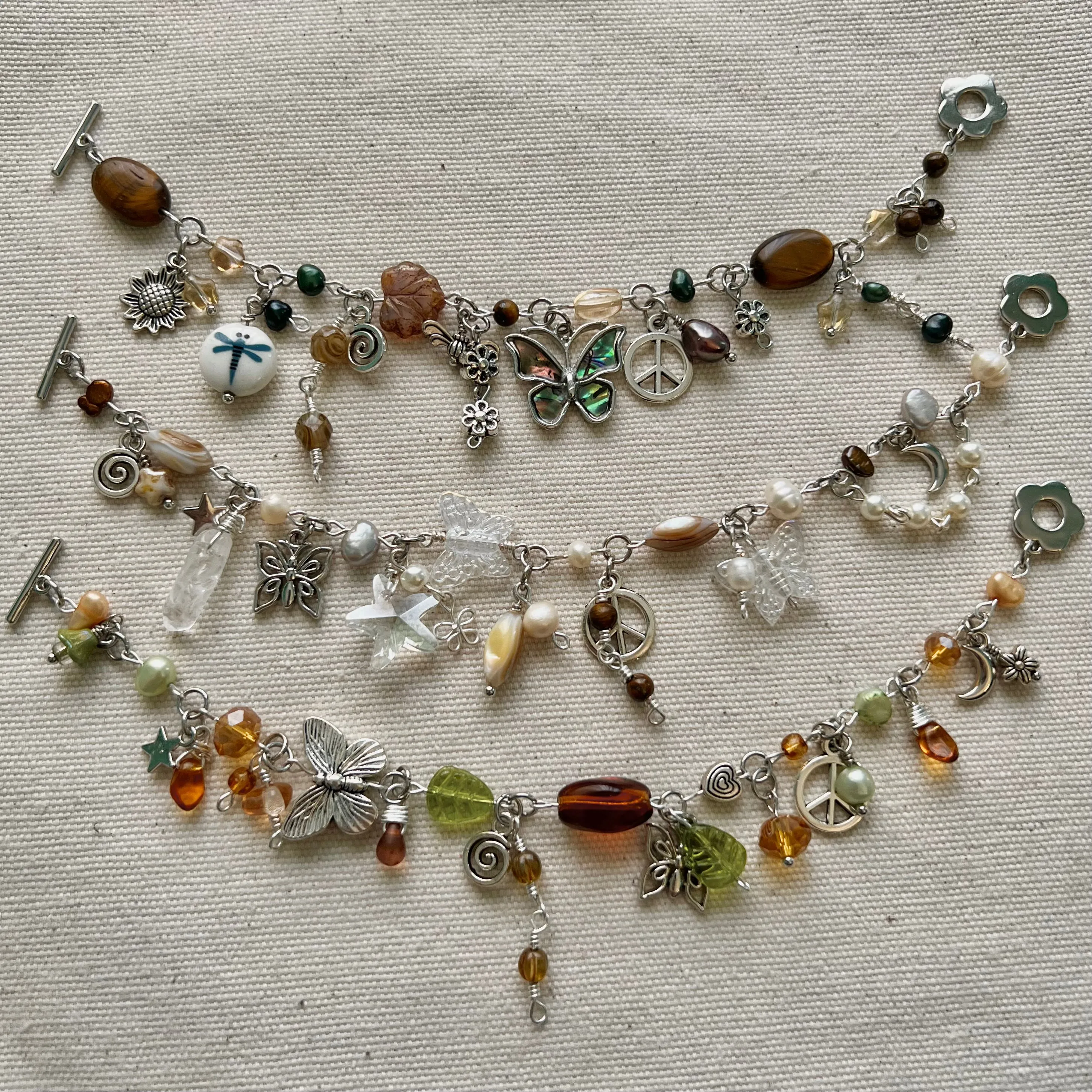 Meadow Charm Bracelet | Pt. 1 Silver Edition Collection