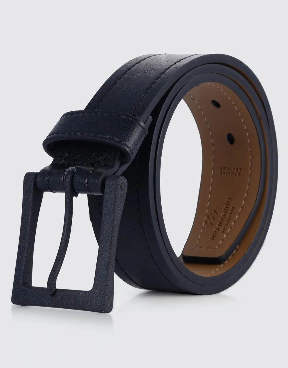 Men's Solid Casual Prong Belt