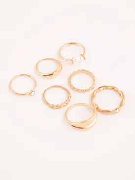 Metal Rings Set
