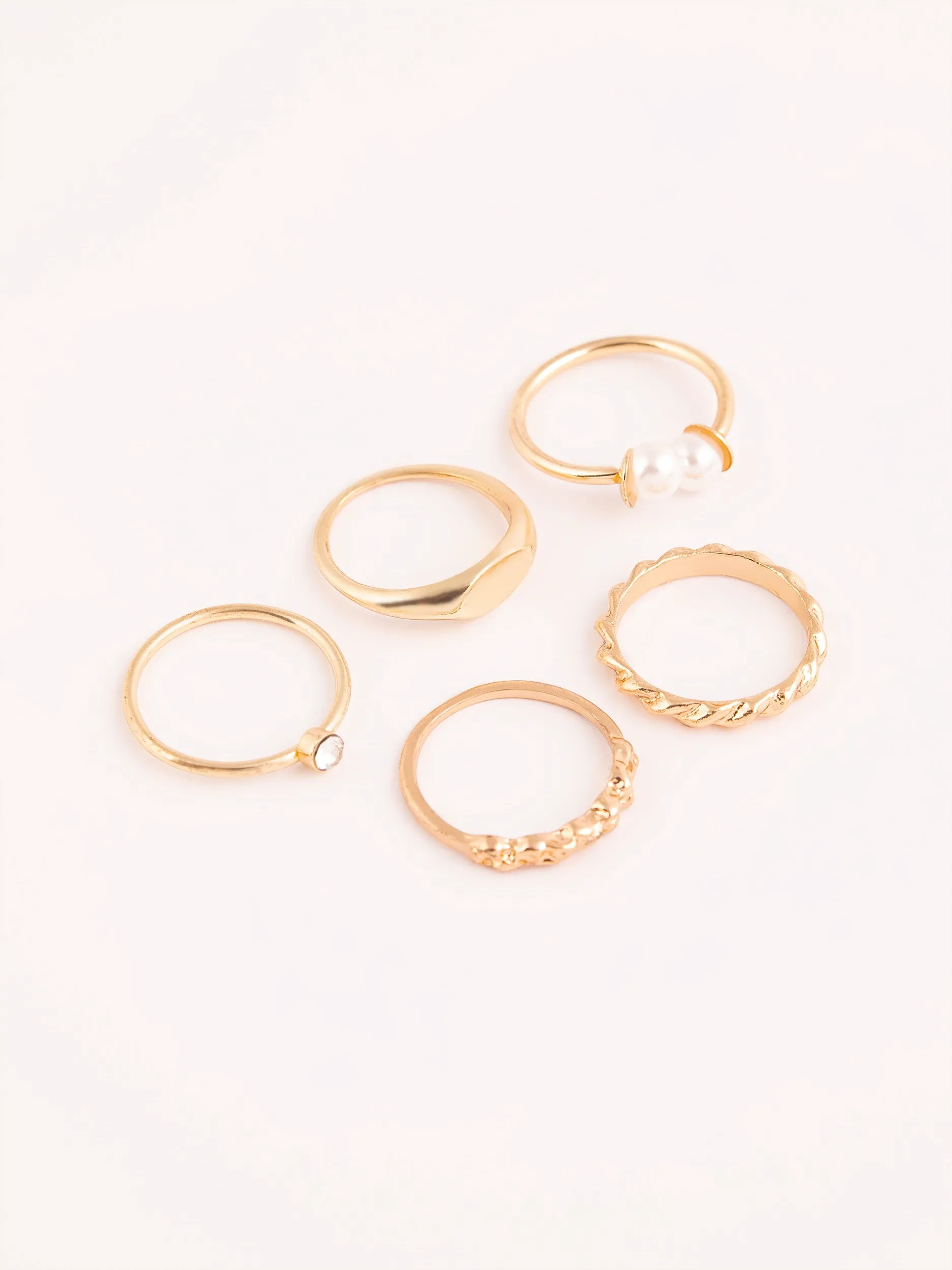 Metal Rings Set