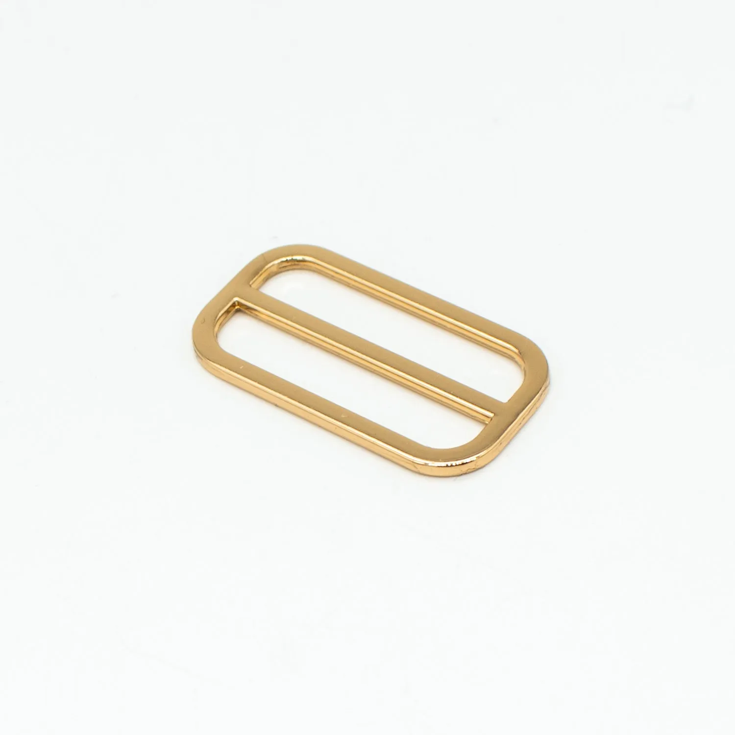 Metal Strap Bag Slider Ring Buckles Gold