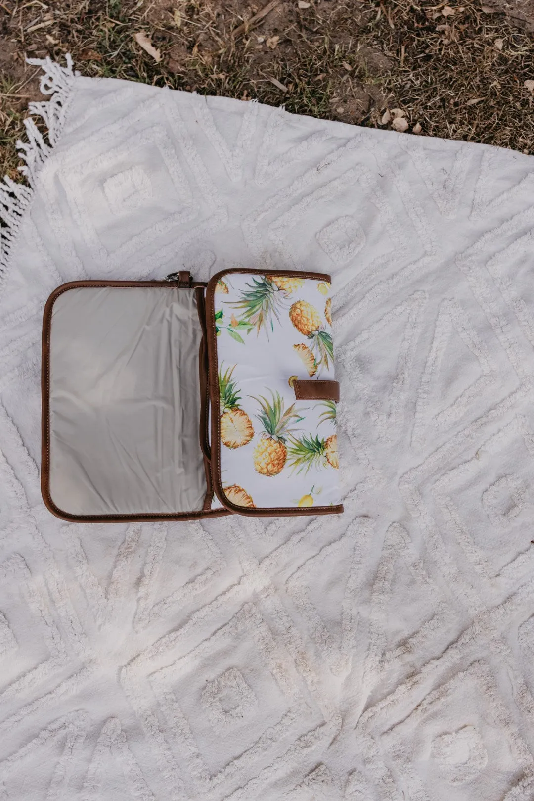 OiOi Change Clutch - Pineapple/Tan