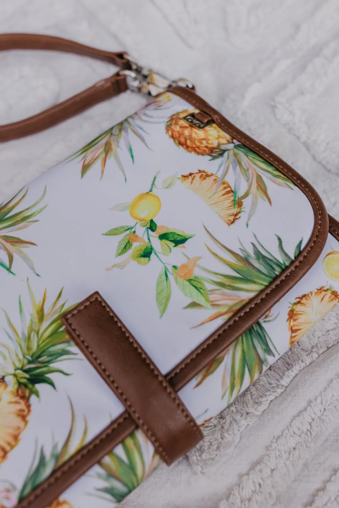 OiOi Change Clutch - Pineapple/Tan