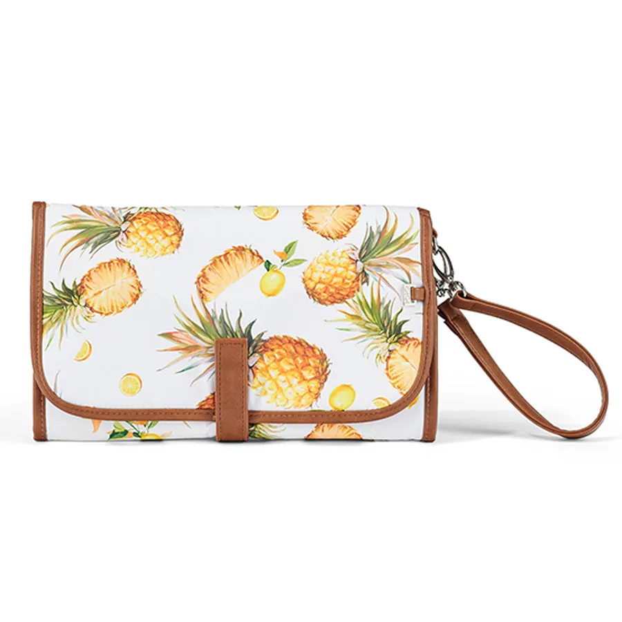 OiOi Change Clutch - Pineapple/Tan