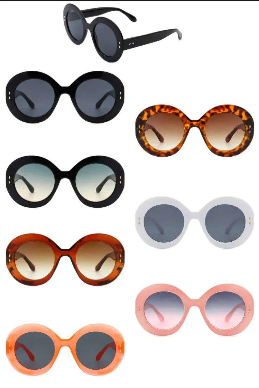 Oversized Round Sunglasses