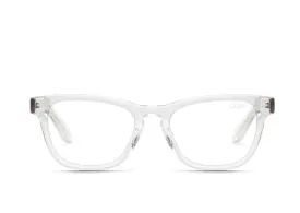QUAY Hardwire Mini Blue Light Glasses - Clear/Clear