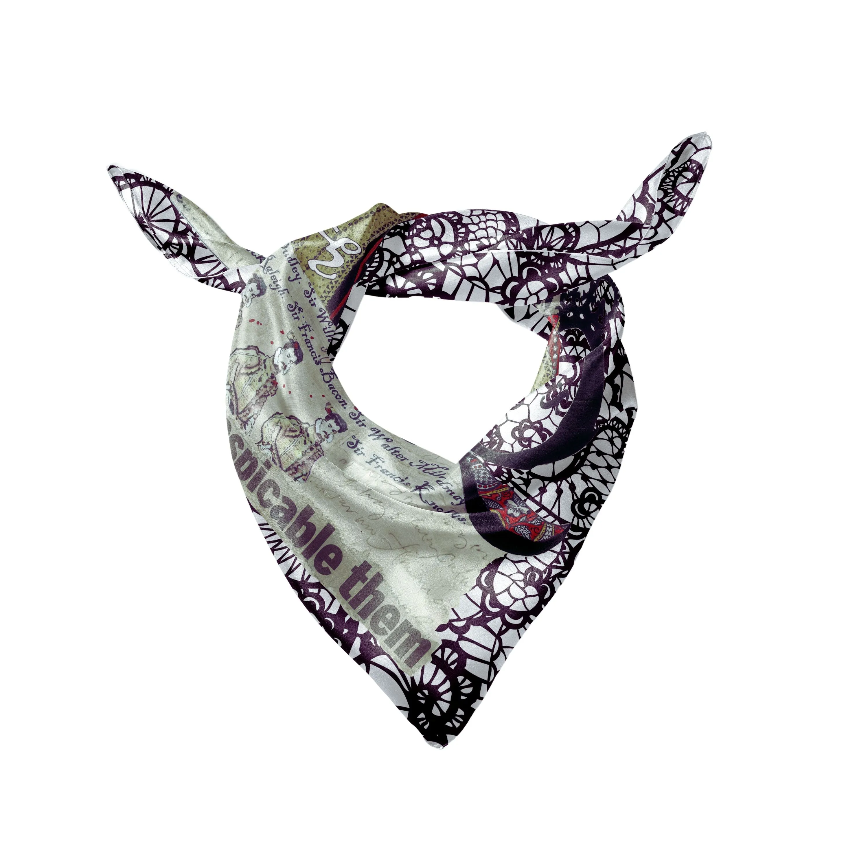 Queen Elizabeth I Silk Square Scarf