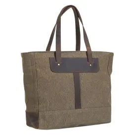 Retro Weathered Canvas Tote