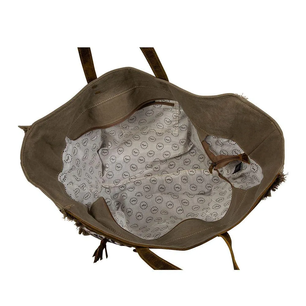Retro Weathered Canvas Tote