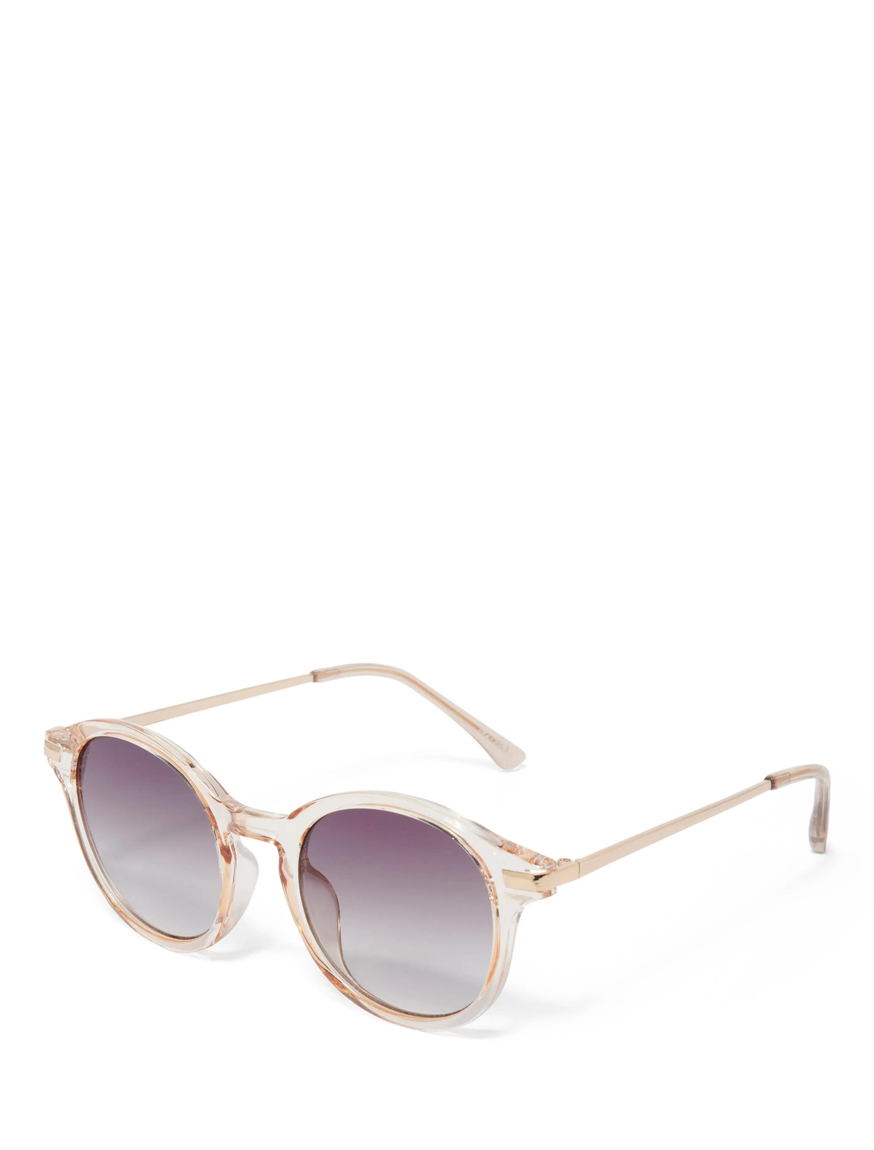 Rylie Round Plastic Sunglasses