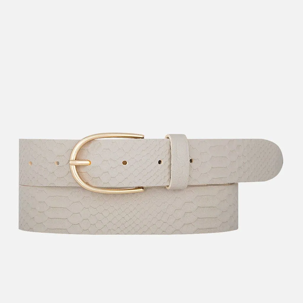Serpentina Classic Leather Belt