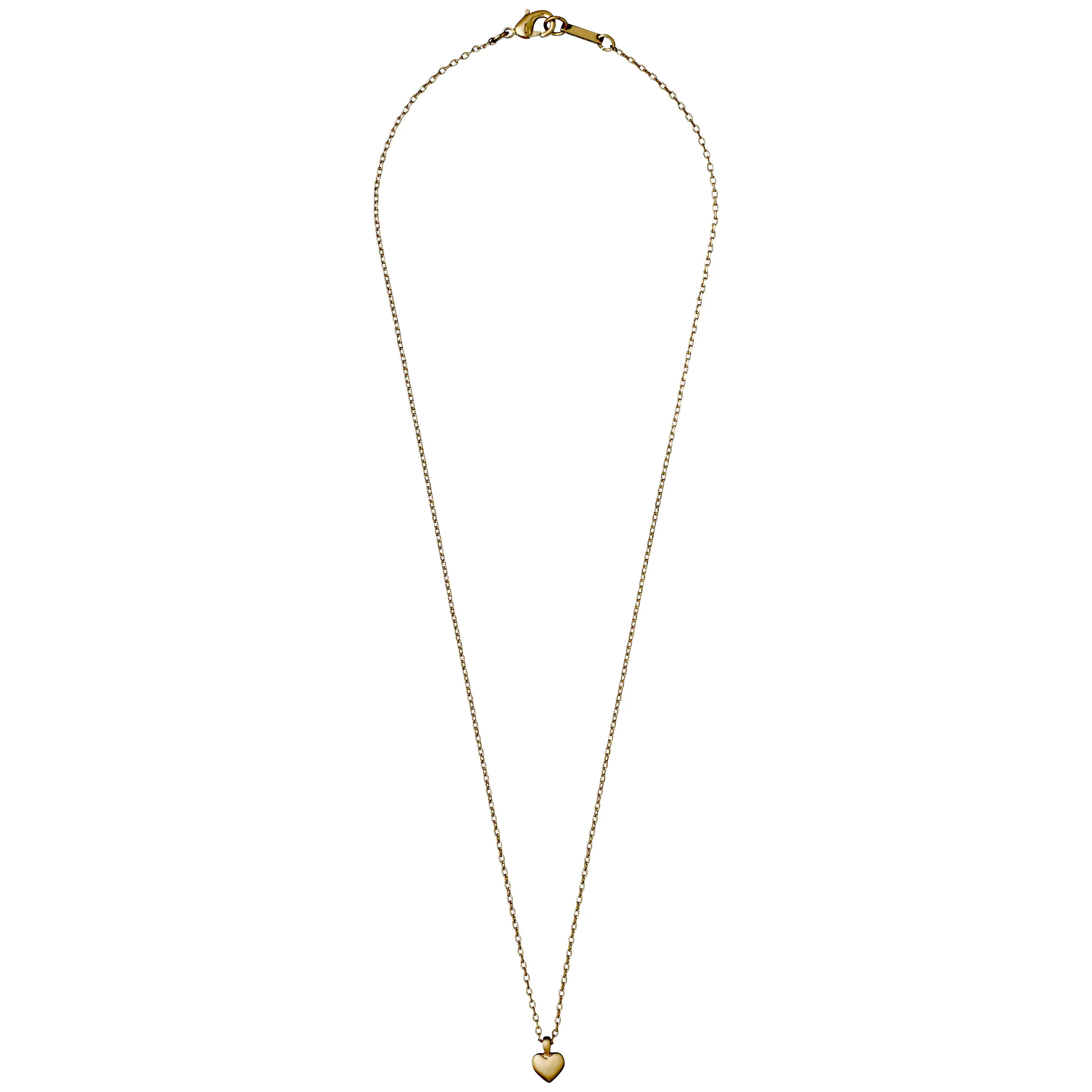 SOPHIA tiny heart pendant necklace gold-plated