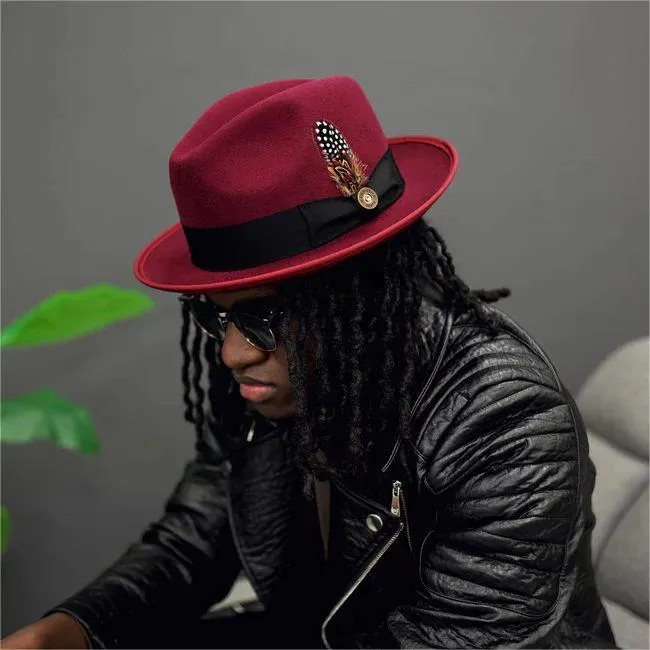 Sophisticate's Signature - Fedora Burgundy