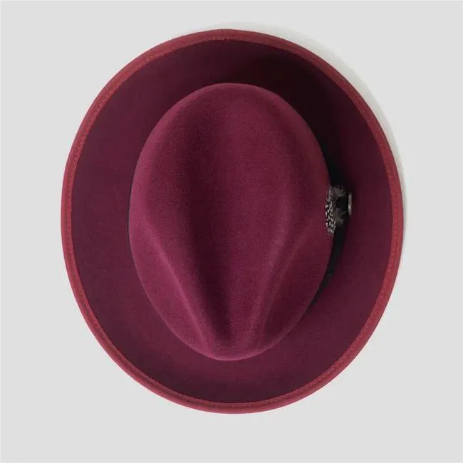 Sophisticate's Signature - Fedora Burgundy