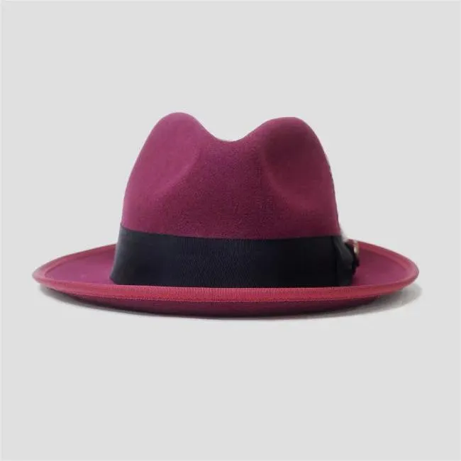 Sophisticate's Signature - Fedora Burgundy