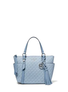 Sullivan Small Logo Top-Zip Tote Bag