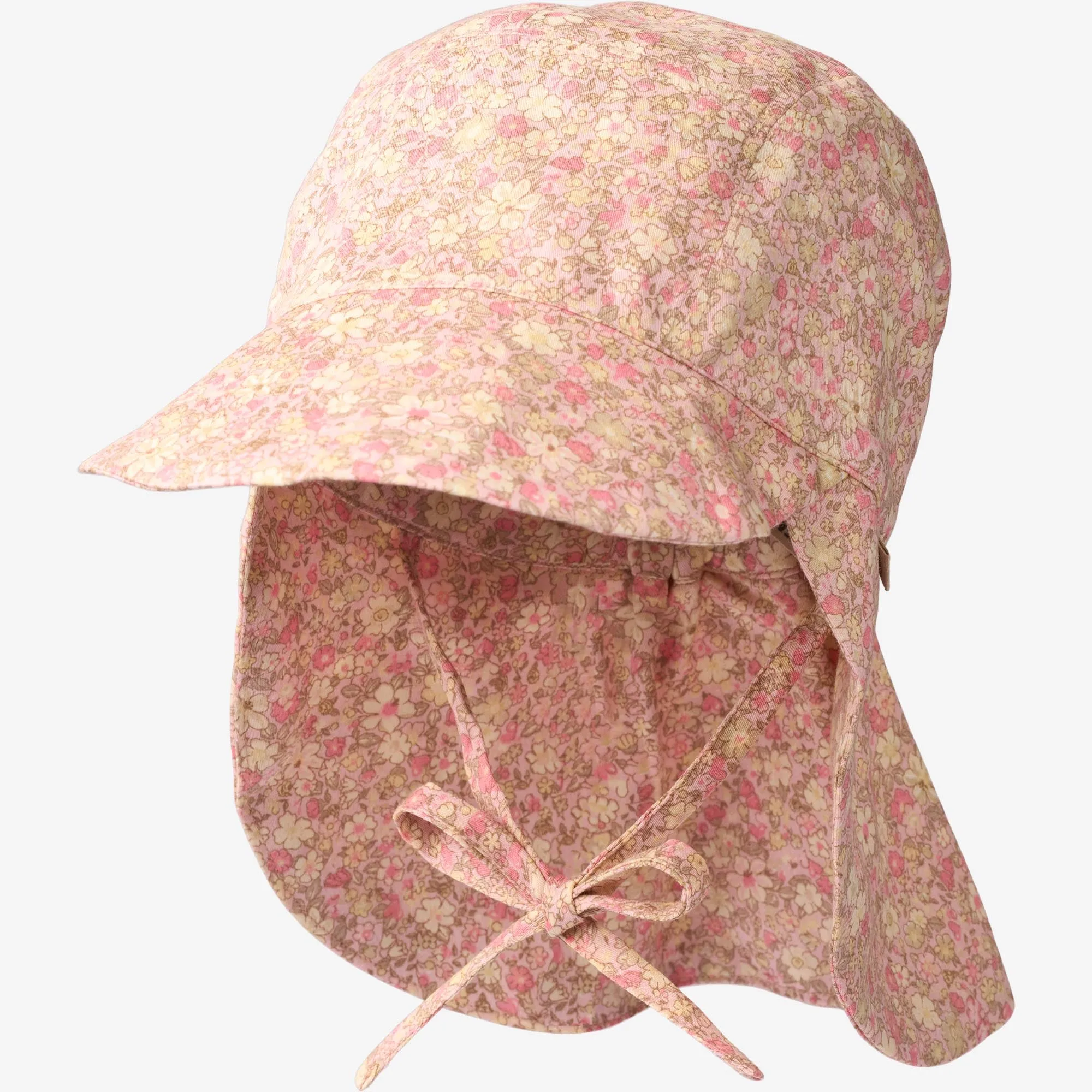 Sun Hat Woven Tonga - rose flower meadow