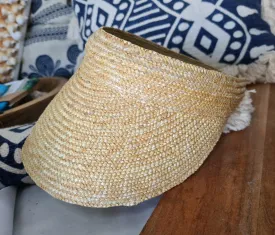 Sundaise Straw Visor Bettina SH235 One Size