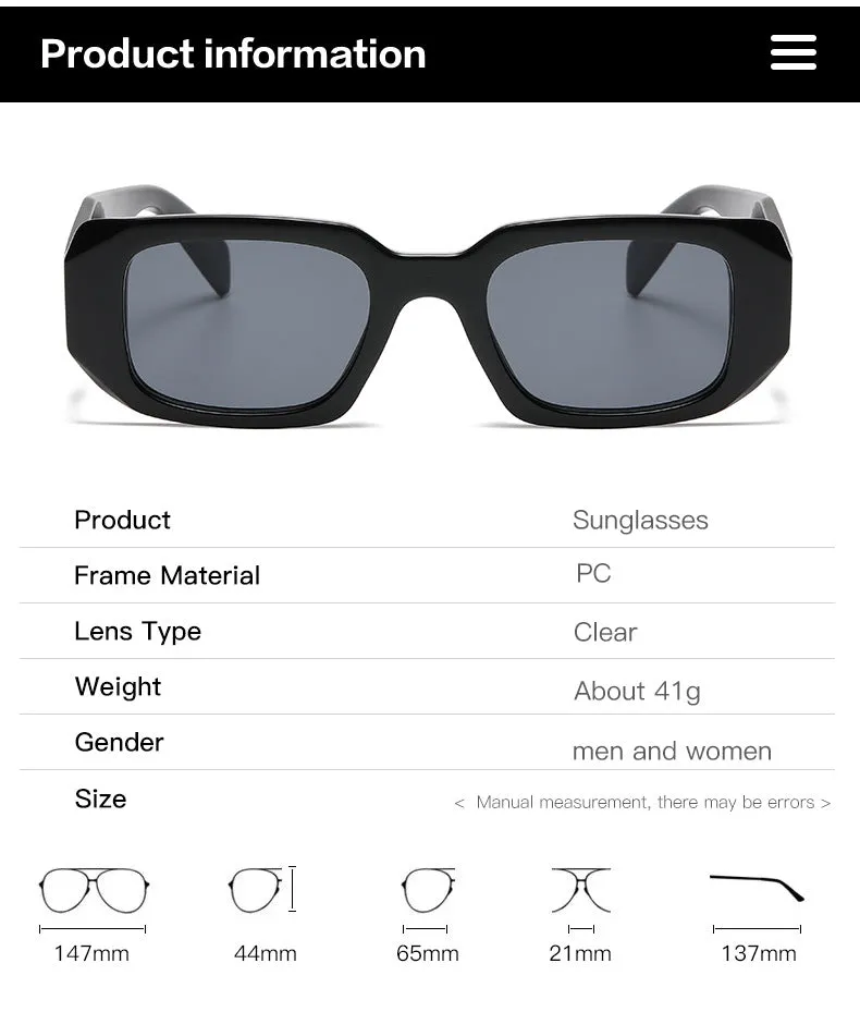 Sunglasses sun Shades Box Irregular Women's Daily Stylish unisex