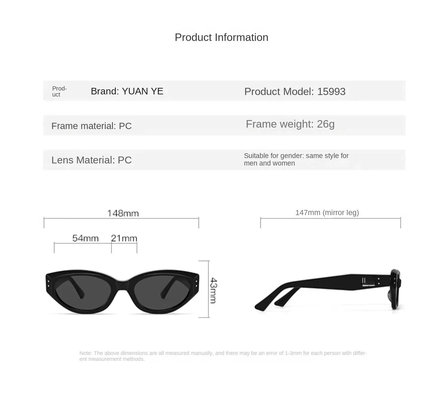 Sunglasses sun Shades Cats' Eye Good looking Square round Face Summer Protection Fashion Trend UV Protection unisex
