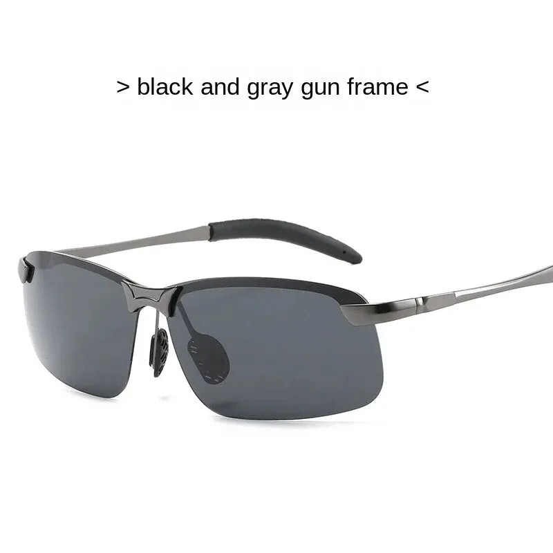 Sunglasses sun Shades Color Changing Polarized Driver Night Vision Men's Outdoor Cycling Day and Night Dual Use Driving unisex