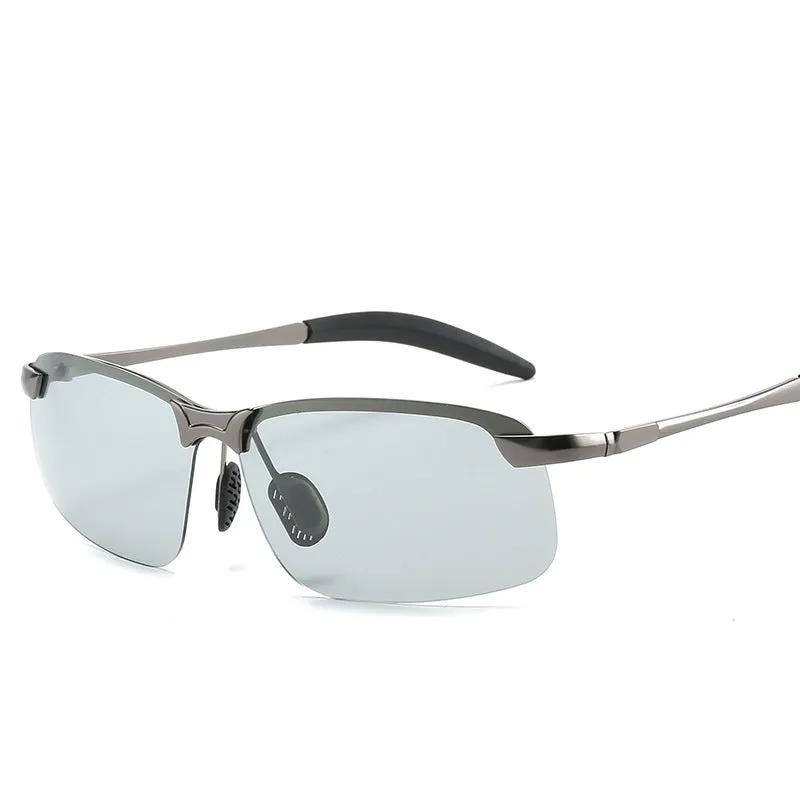 Sunglasses sun Shades Color Changing Polarized Driver Night Vision Men's Outdoor Cycling Day and Night Dual Use Driving unisex