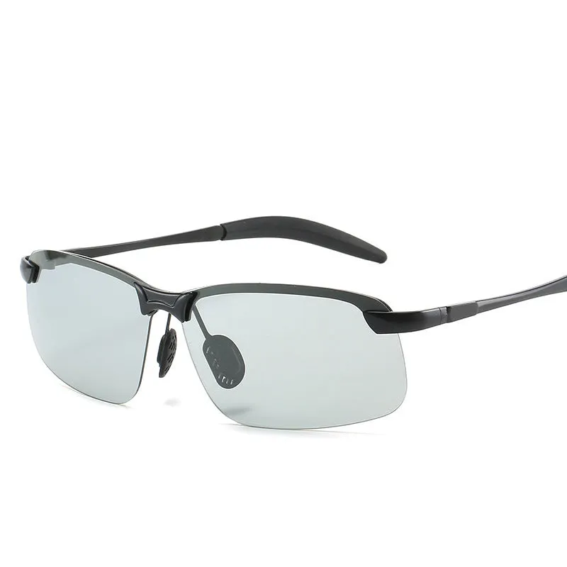 Sunglasses sun Shades Color Changing Polarized Driver Night Vision Men's Outdoor Cycling Day and Night Dual Use Driving unisex