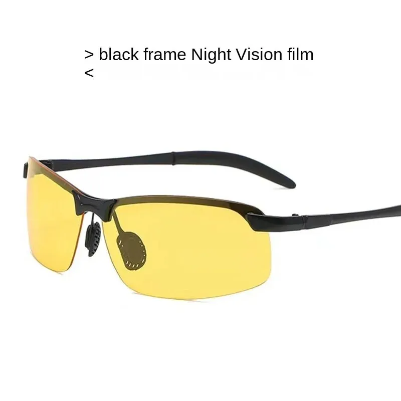 Sunglasses sun Shades Color Changing Polarized Driver Night Vision Men's Outdoor Cycling Day and Night Dual Use Driving unisex