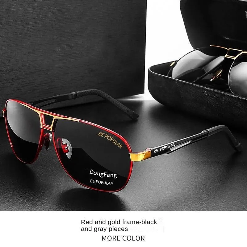 Sunglasses sun Shades Day and Night Dual Use Discolored Polarized Men's Anti High Beam Fishing HD Driving unisex