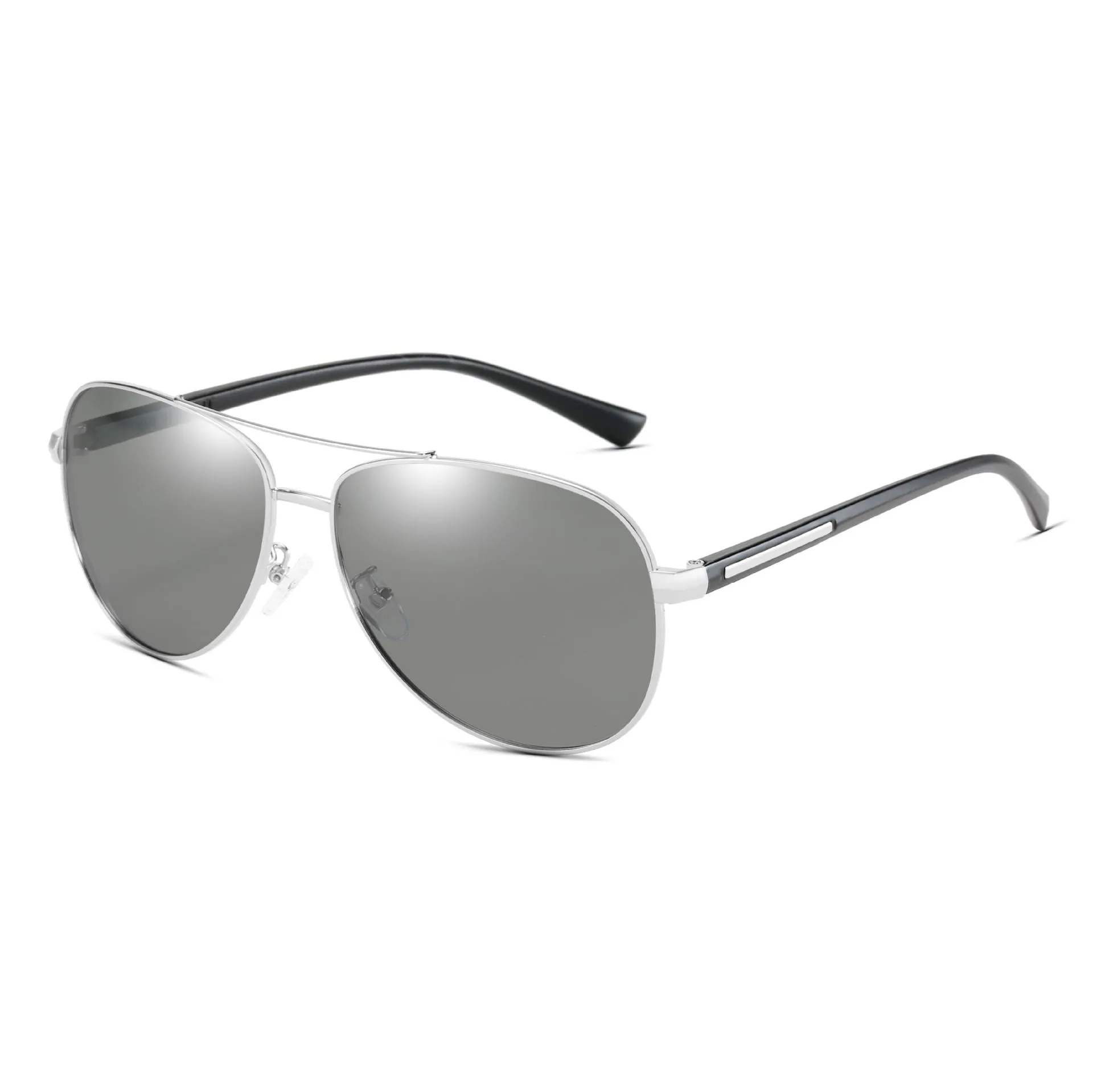 Sunglasses sun Shades Double Beam Intelligent Color Changing Polarized UV Proof unisex