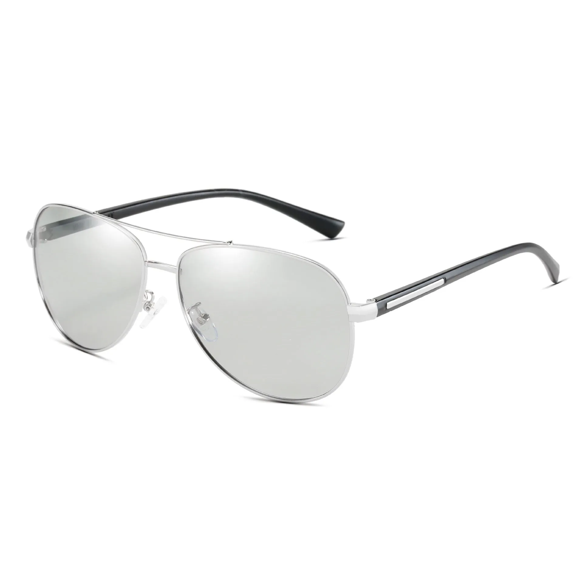Sunglasses sun Shades Double Beam Intelligent Color Changing Polarized UV Proof unisex