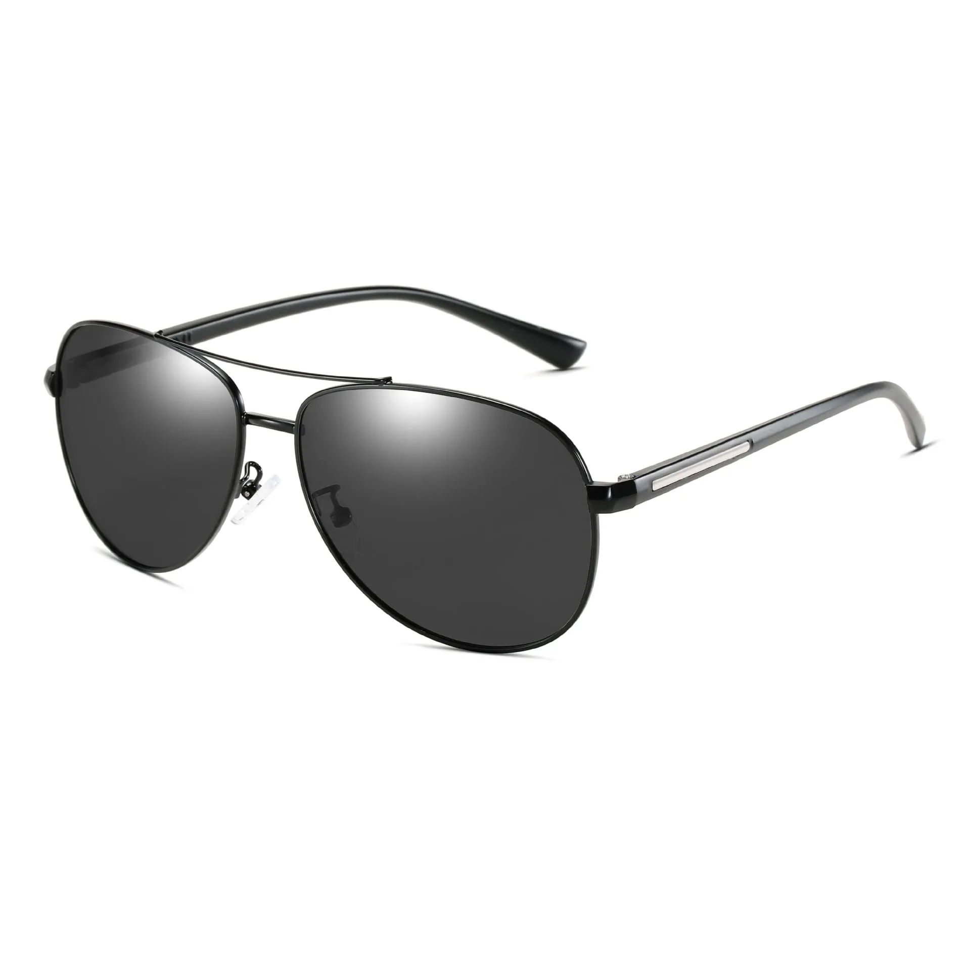 Sunglasses sun Shades Double Beam Intelligent Color Changing Polarized UV Proof unisex