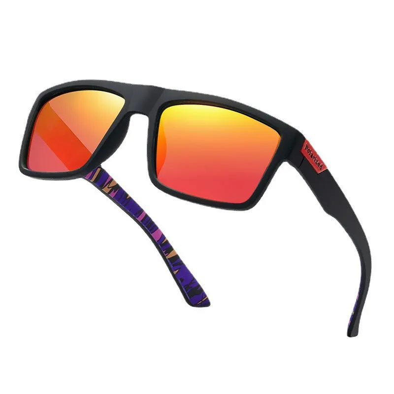 Sunglasses sun Shades Elastic Paint Large Frame UV Proof Household Outer Color Changing Driving Polarized Light unisex