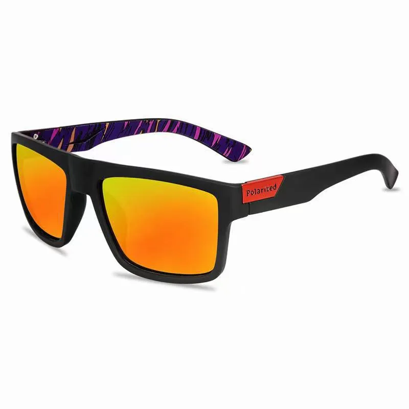 Sunglasses sun Shades Elastic Paint Large Frame UV Proof Household Outer Color Changing Driving Polarized Light unisex