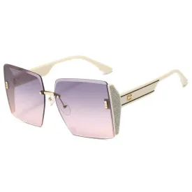 Sunglasses sun Shades Fashion Atmospheric Box to Make Big Face Thin Looked UV Protection unisex