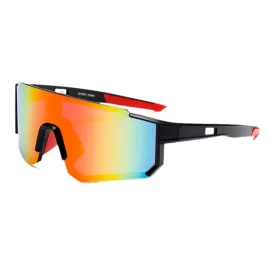 Sunglasses sun Shades Fashion Men's and Women's Outdoor Riding Protective True Color Film Colorful High Definition Large Lens Athletic unisex
