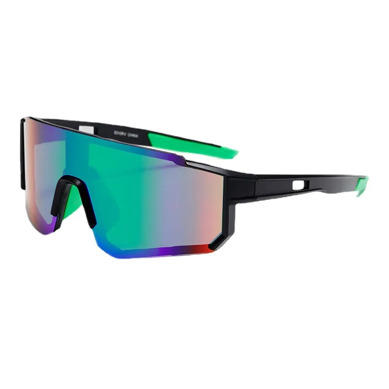 Sunglasses sun Shades Fashion Men's and Women's Outdoor Riding Protective True Color Film Colorful High Definition Large Lens Athletic unisex