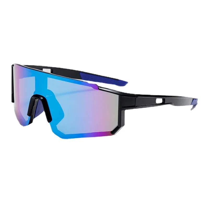 Sunglasses sun Shades Fashion Men's and Women's Outdoor Riding Protective True Color Film Colorful High Definition Large Lens Athletic unisex