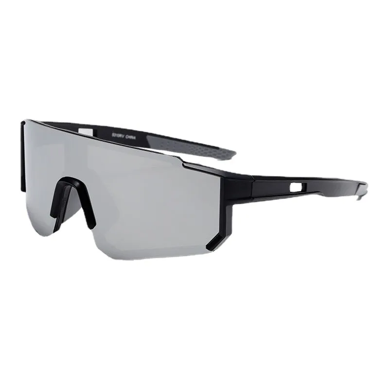 Sunglasses sun Shades Fashion Men's and Women's Outdoor Riding Protective True Color Film Colorful High Definition Large Lens Athletic unisex