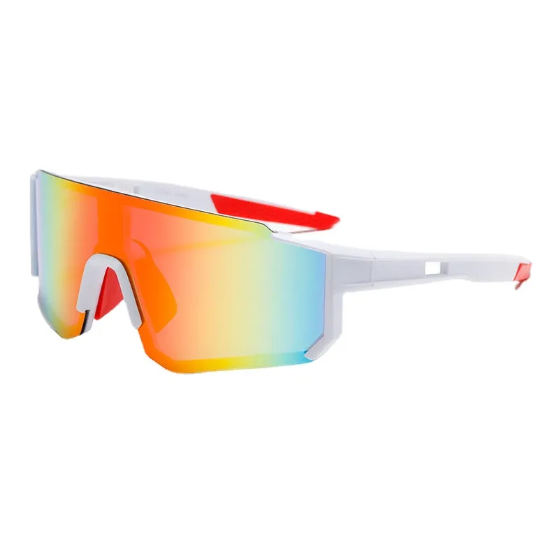 Sunglasses sun Shades Fashion Men's and Women's Outdoor Riding Protective True Color Film Colorful High Definition Large Lens Athletic unisex