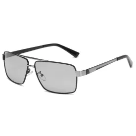 Sunglasses sun Shades Fashionable Personalized Color Changing Polarized Men's Metal unisex