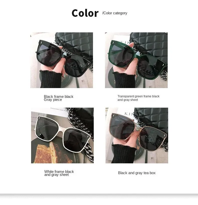 Sunglasses sun Shades HD Fashion Protection Slimming Frame Finished unisex