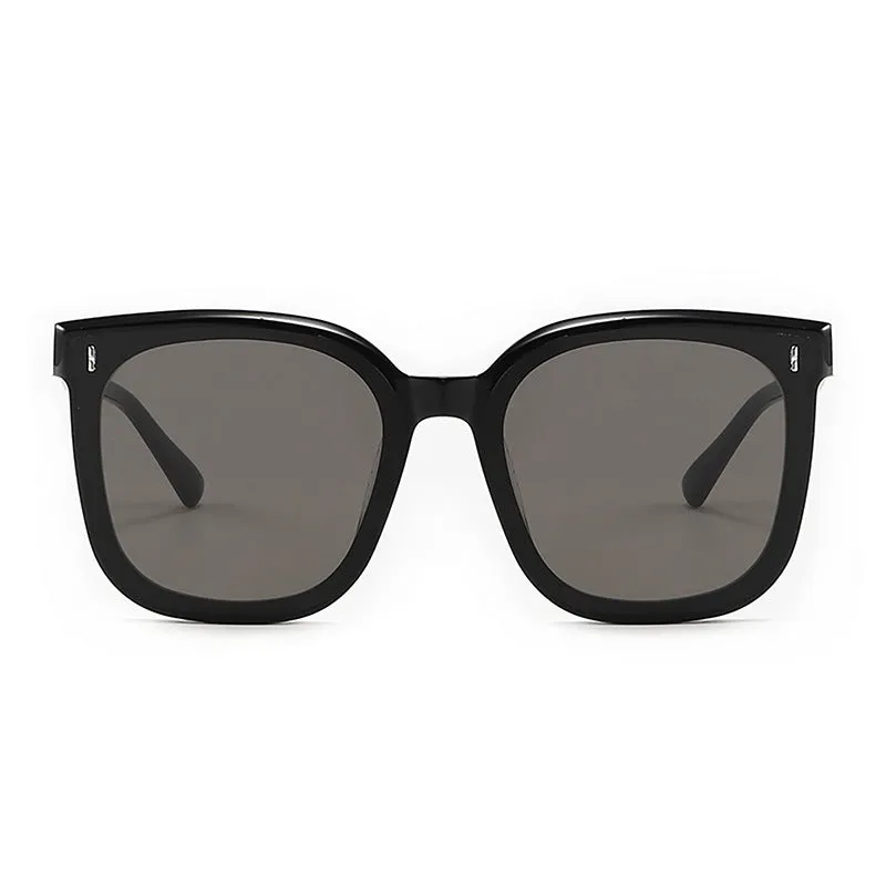 Sunglasses sun Shades High Grade Big Square Rim Big Face Show Face Small UV Protection unisex