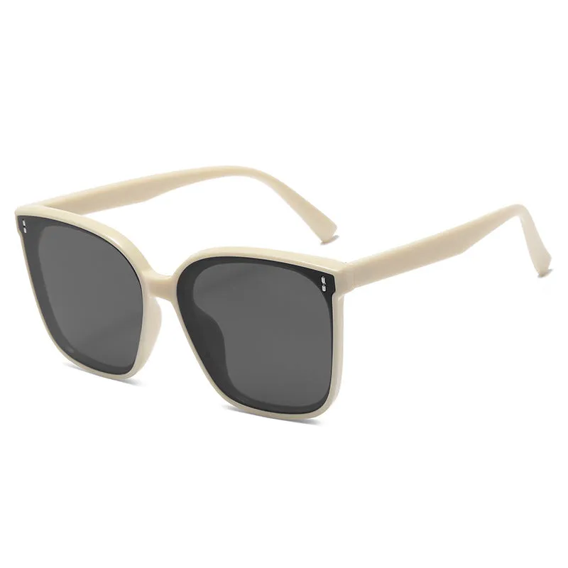 Sunglasses sun Shades Large Square Frame Men's and Women's High Grade Make Your Face Look Smaller Street unisex