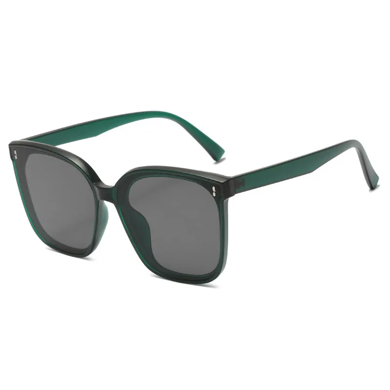 Sunglasses sun Shades Large Square Frame Men's and Women's High Grade Make Your Face Look Smaller Street unisex